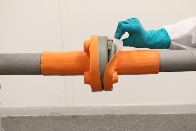 Belzona 3412 flange encapsulation system