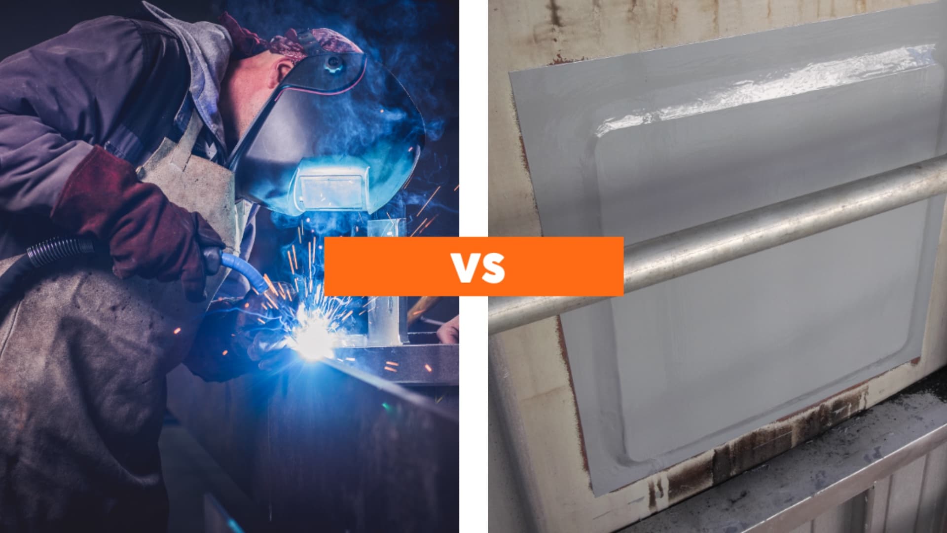 Cold bonding steel plate to industrial equipment