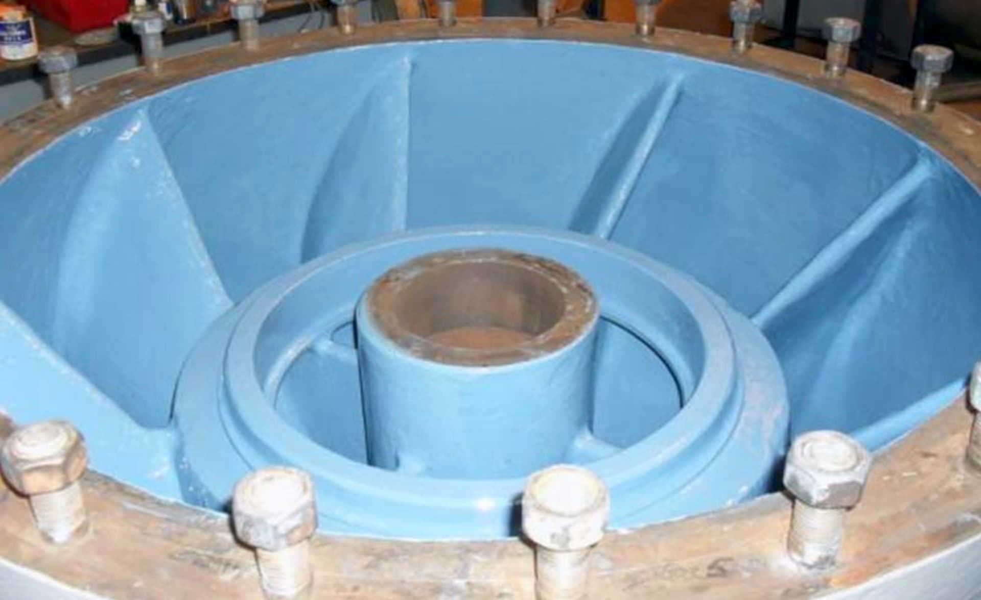 Pump Coated with Belzona 1341